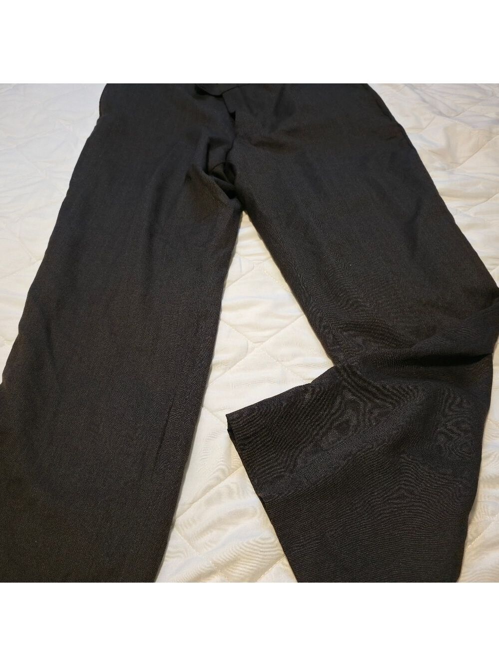 4/$25 Deal! Daniel Hechter Men's Charcoal   Wool Dress Pants